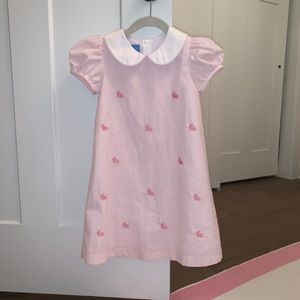 Anavini Seersucker bunny dress Sz 6